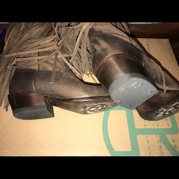 Ladies Roper Fringe Boot - Picture 3 of 8